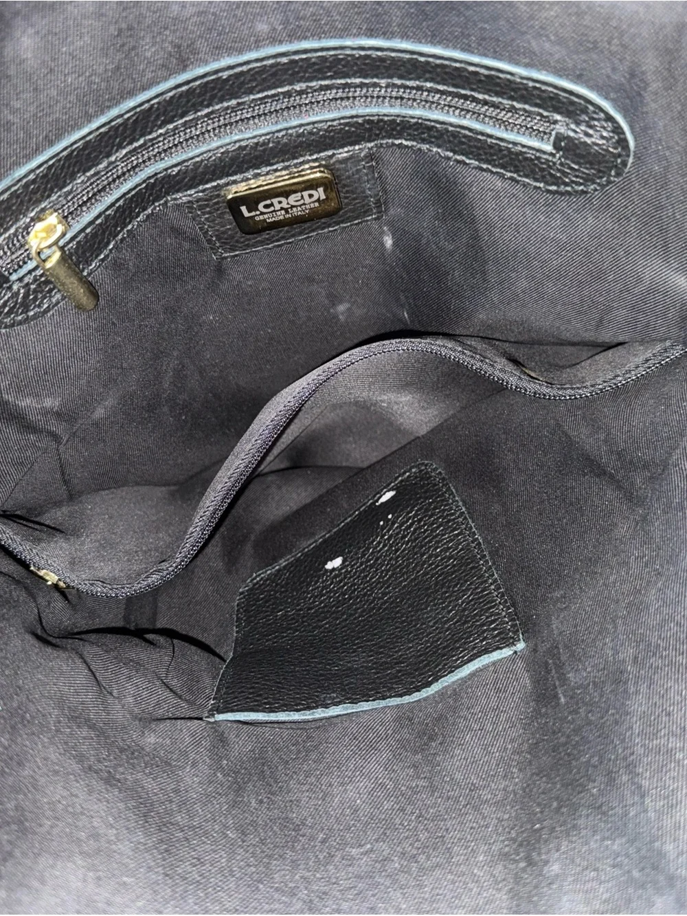 Classic Black Leather Backpack for Men - Minimal Everyday Carry